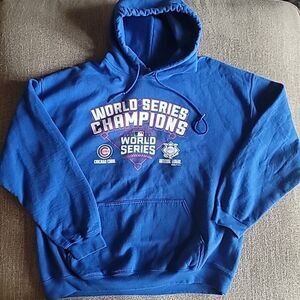Chicago Cubs World Series Champions National League MLB Sweatshirt Hoodie Men XL